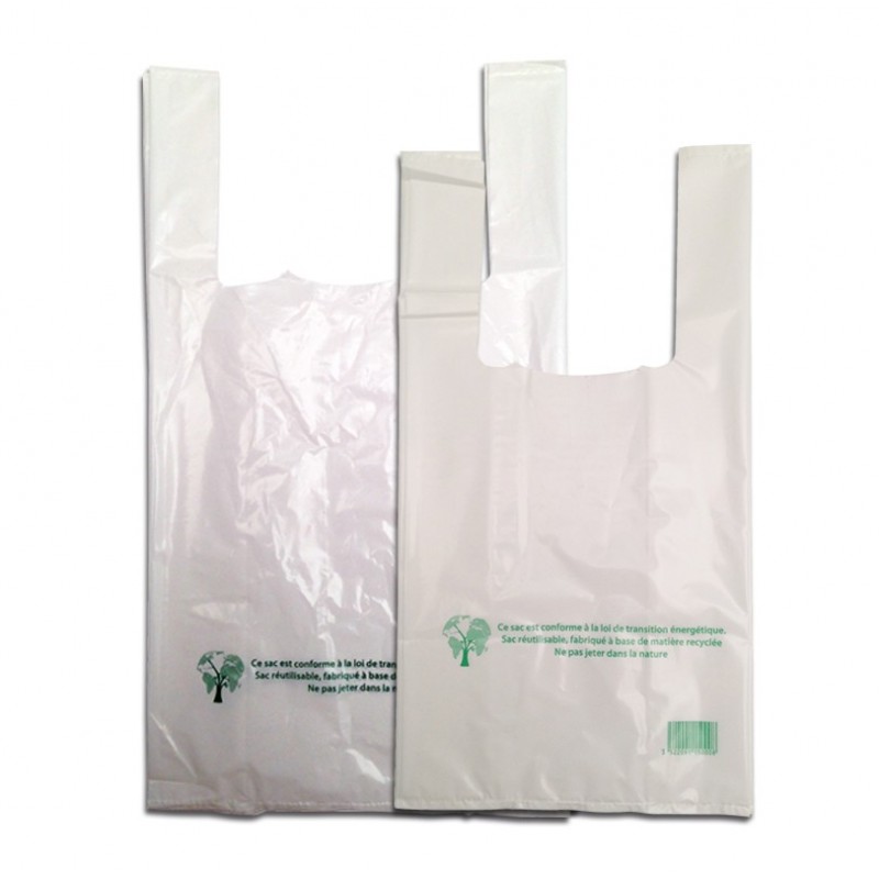 Sacs plastiques réutilisables conformes à la réglementation